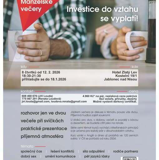 Manželské večery 2026